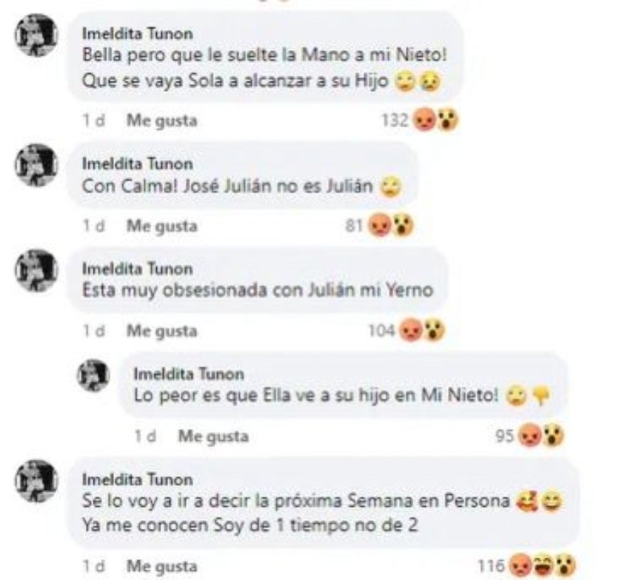 Comentarios hacia Maribel Guardia