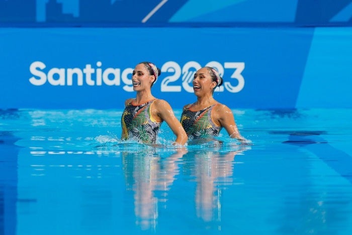 Nuria y Joana participando en los Panamericanos 2023 