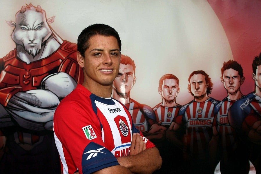 Chicharito en las Chivas