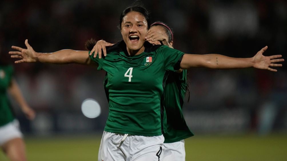 Rebeca Bernal, autora del gol del triunfo de México ante Chile