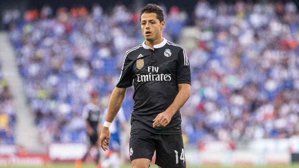 Chicharito jugó para el Real Madrid