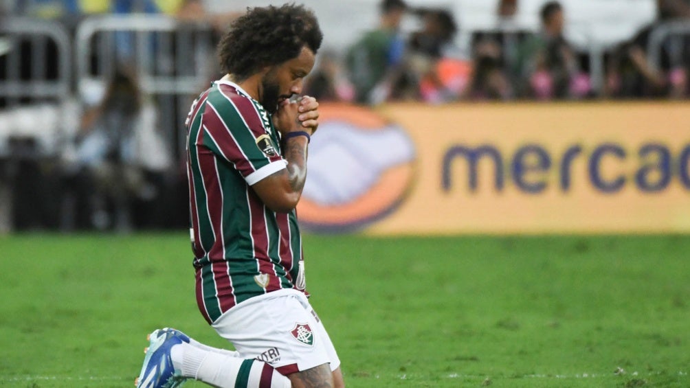 ¡Emotivo! Marcelo se deshizo en lágrimas en la Final de Copa Libertadores