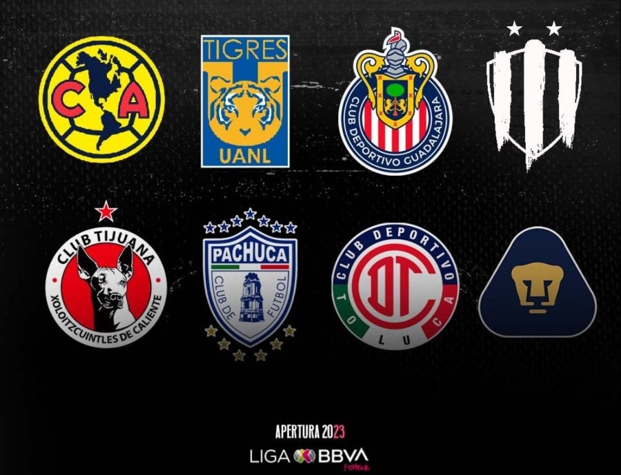 Equipos clasificados a Liguilla