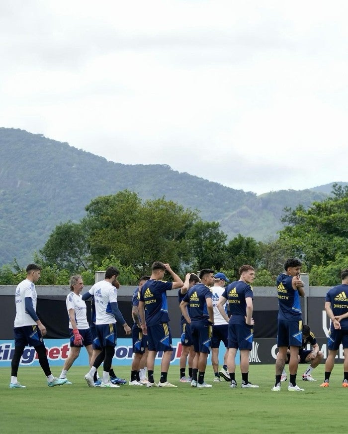 Entrenamiento de Boca Juniors 