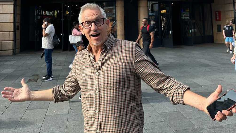 Lineker quiso entrevistar al argentino