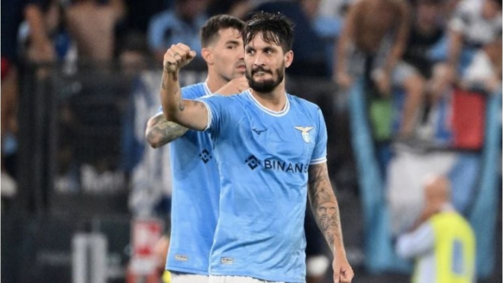 Luis Alberto en un partido con la Lazio