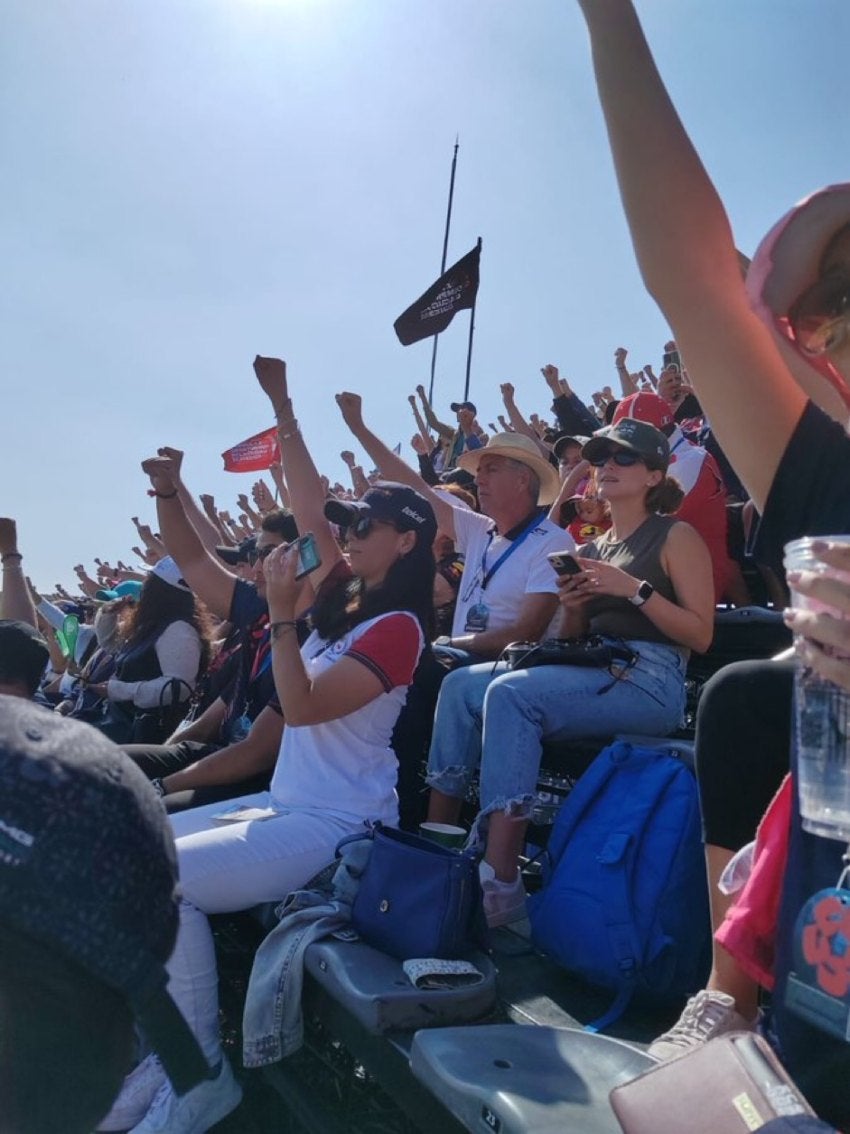 Afición de la F1 presentes en el GP de México 