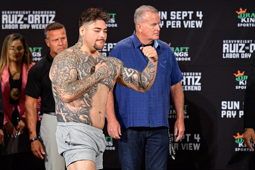 Andy Ruiz previo a su último combate