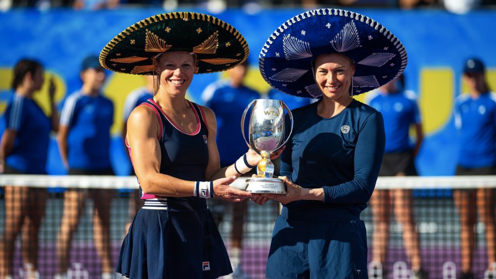 La pareja entre Rusia y Alemania se llevó el WTA Finals Cancún