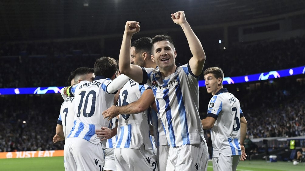 La Real Sociedad está invicta en lo que va de Champions 