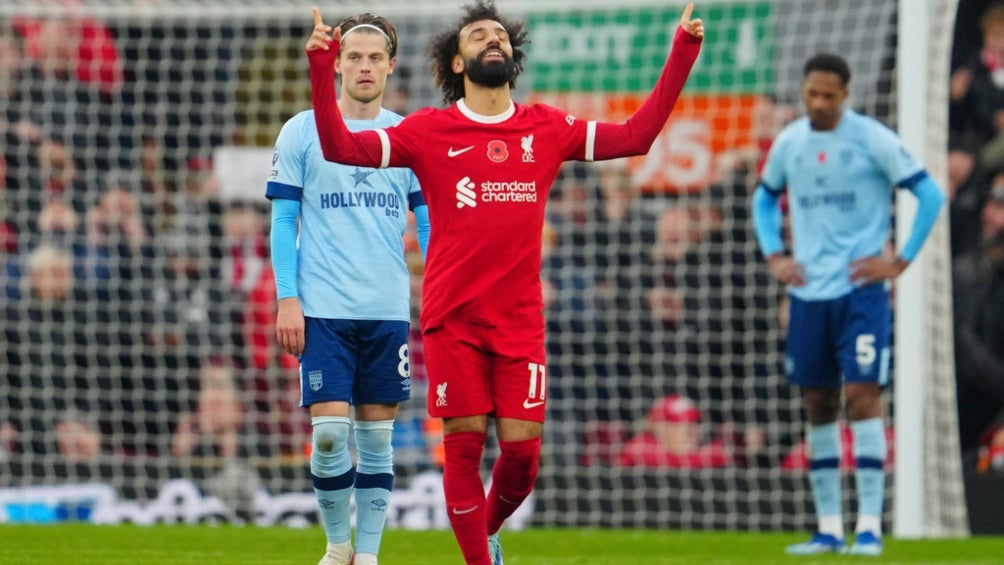 El atacante de los Reds llegó a un centenar de goles 