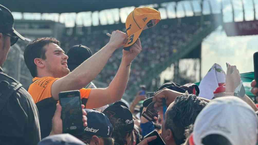 O'Ward durante el Gran Premio de México 2023