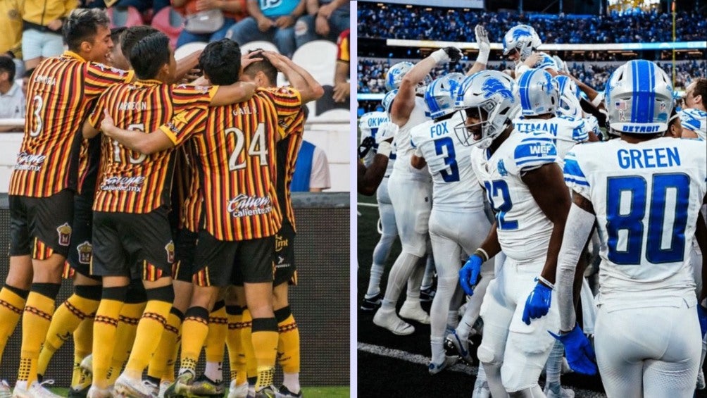 ¿Leones Negros en la NFL? Programa confunde escudos de la UDG con el de Lions de Detroit