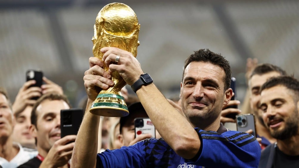 Scaloni llevó a Argentina al título en Qatar 2022