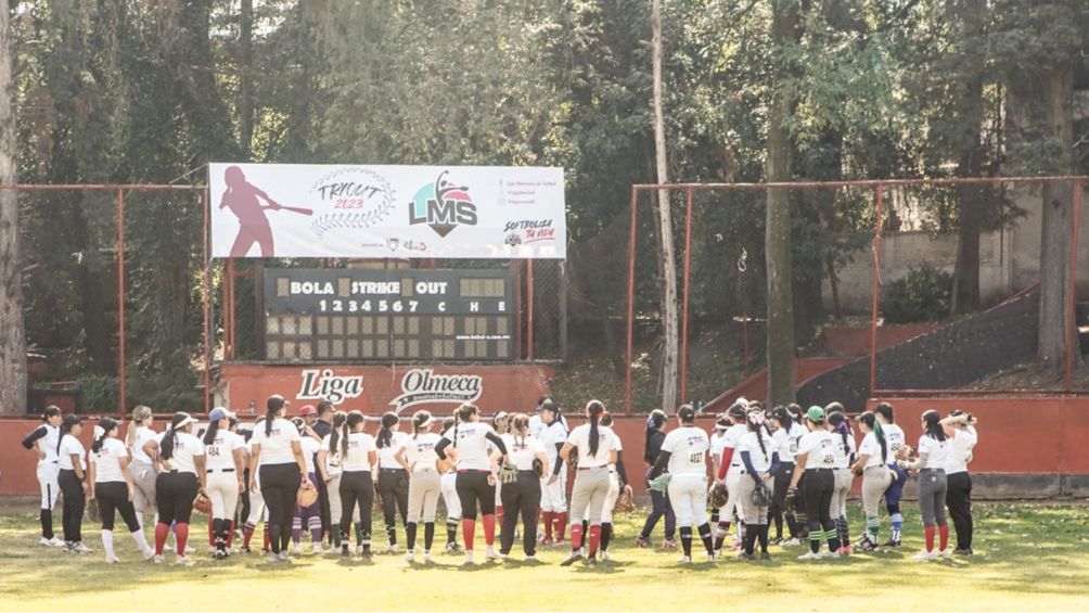 El tryout de la Liga Mexicana de Softbol