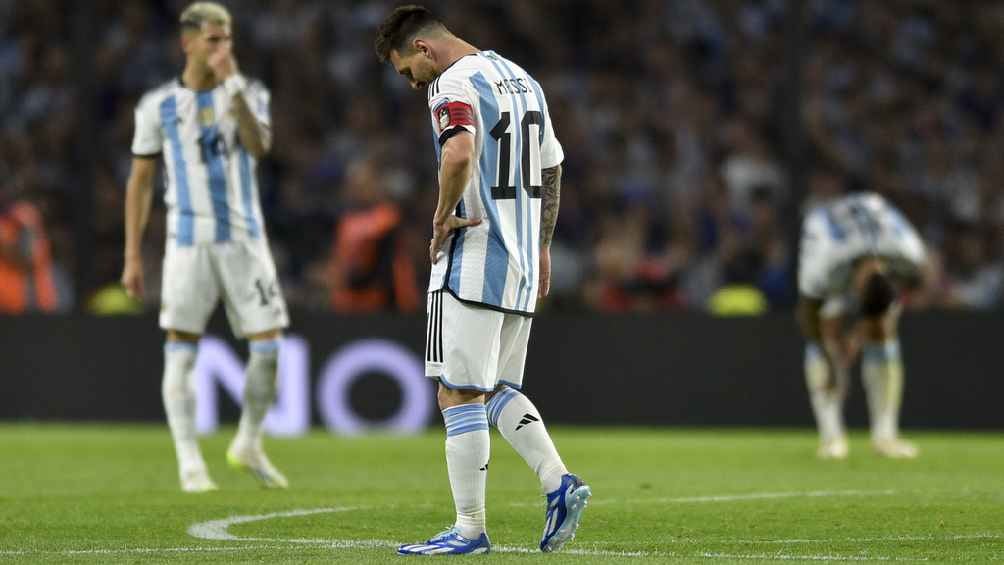 Argentina perdió el invicto