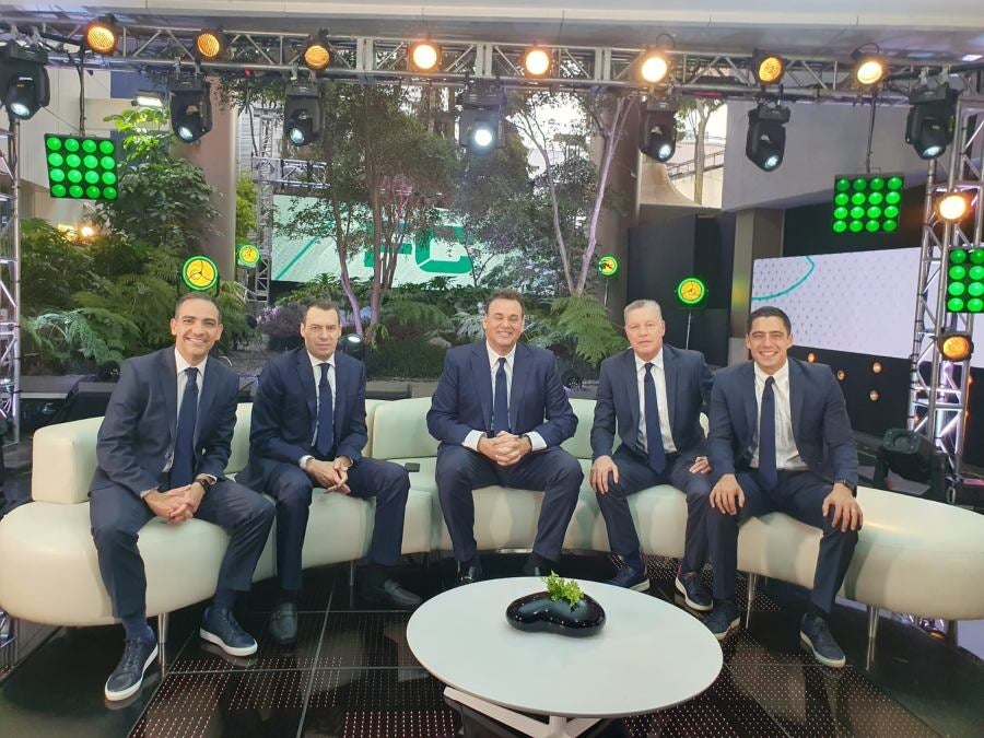 David Faitelson y André Marín en su debut en TUDN