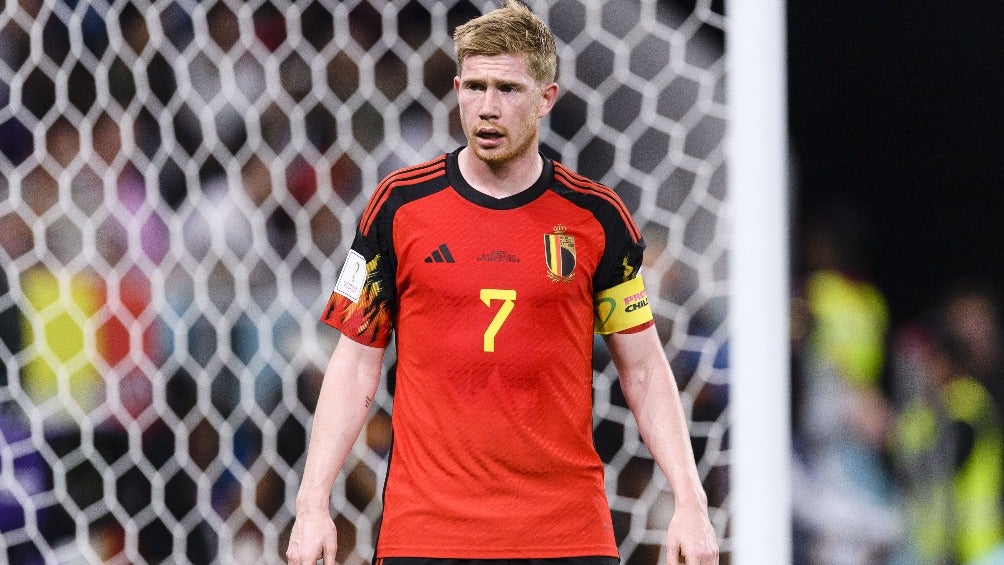 Kevin de Bruyne en Qatar 2022 con Bélgica