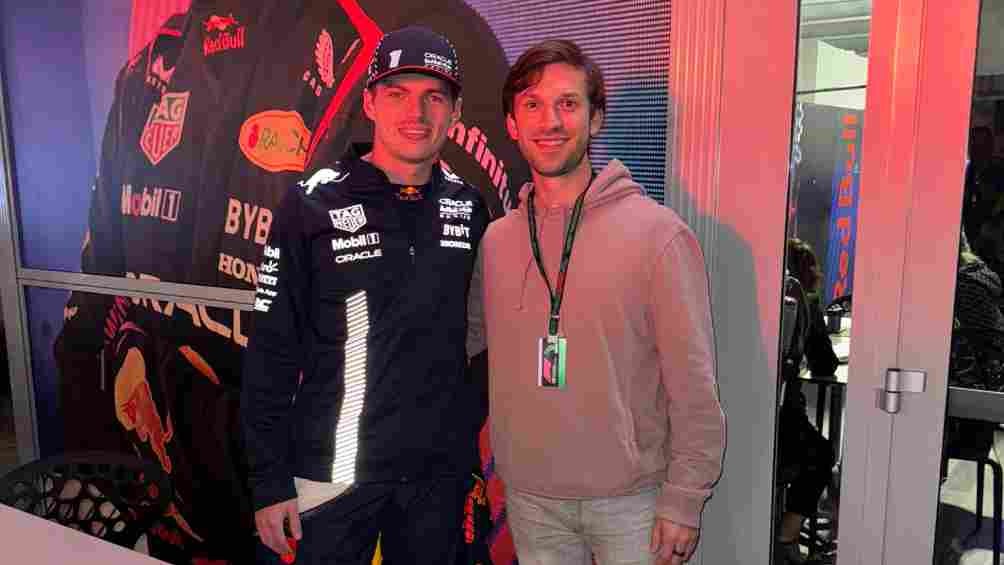 Daniel Suárez, piloto de NASCAR, convivió con Verstappen en el GP de Las Vegas