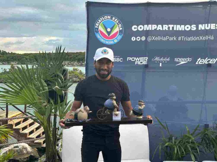 Crisanto Grajales se dijo entusiasmado para competir en el Triatlón Xel-Há