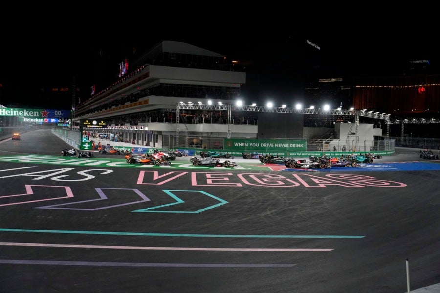 Las Vegas regaló un fin de semana de F1 atípico