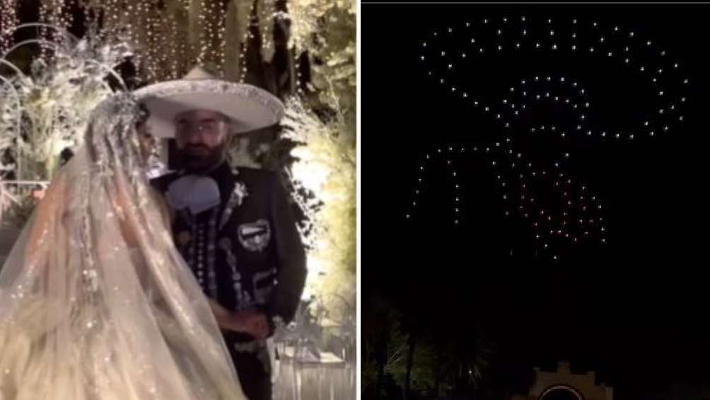 Con Don Chente ‘presente’, Vicente Fernández Jr se casó con la Kim Kardashian mexicana