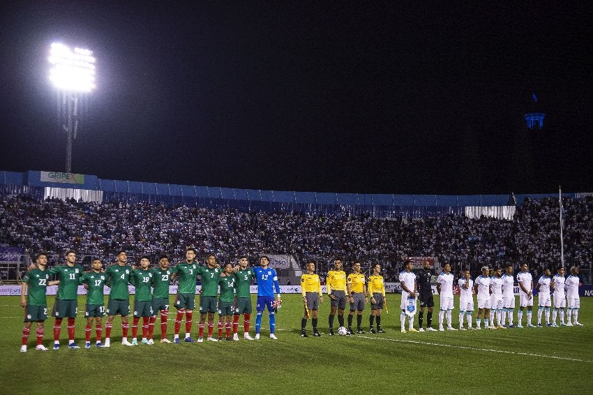 Honduras vs México en la Ida de la serie