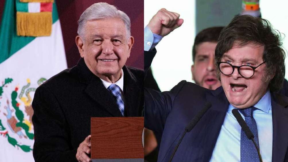 AMLO considera que Argentina se hizo un ‘autogol’ al elegir a Javier Milei como su Presidente