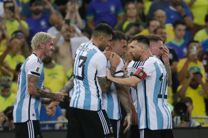 Argentina se impuso 1-0 a Brasil este martes