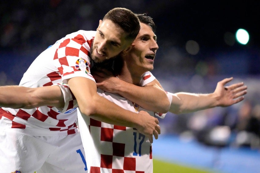 Ante marcó para Croacia 