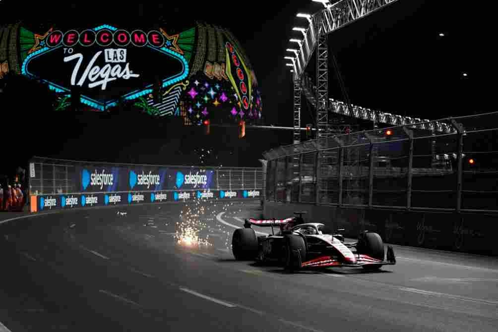 Magnussen durante el Gran Premio de Las Vegas