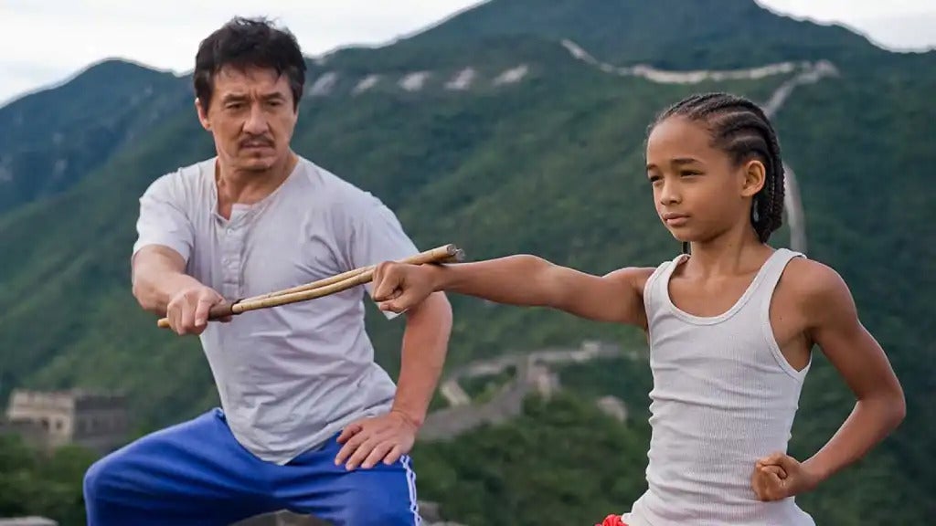 En 2010 se hizo una nueva versión de 'Karate Kid' con Jackie Chan y Jaden Smith.