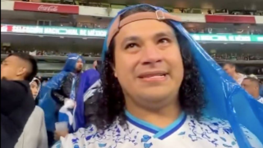 Este aficionado vivió así el último minuto del México vs Honduras