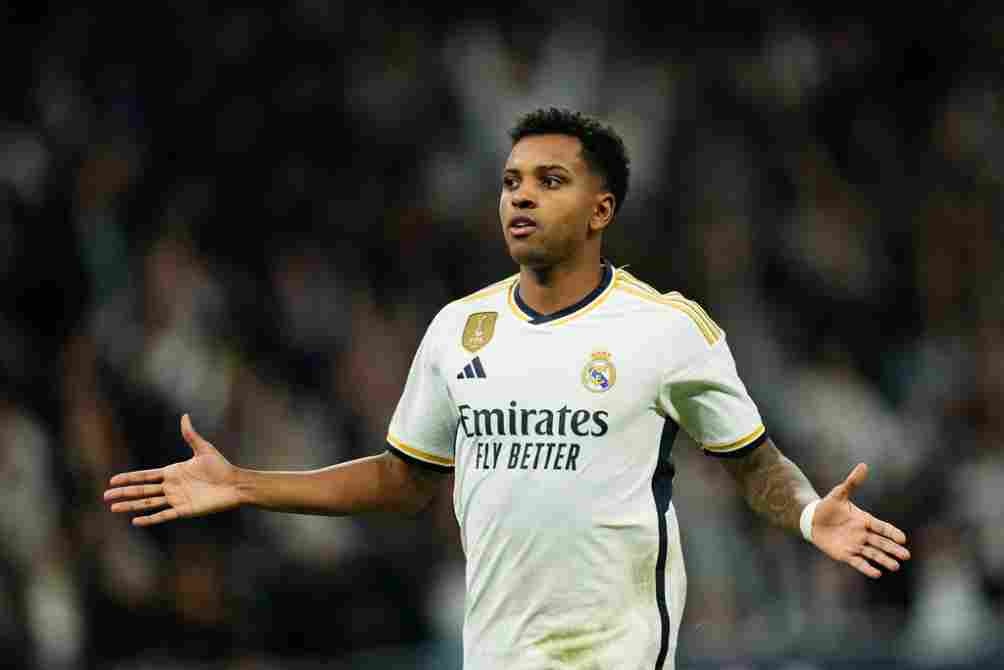 Rodrygo con el Real Madrid