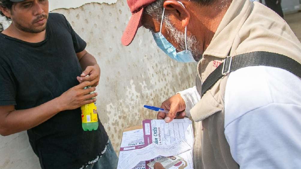 Los apoyos se entregarán conforme al censo que se realizó. 