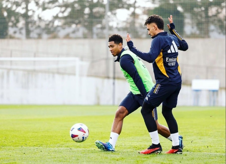 Jude Bellingham y Dani Ceballos