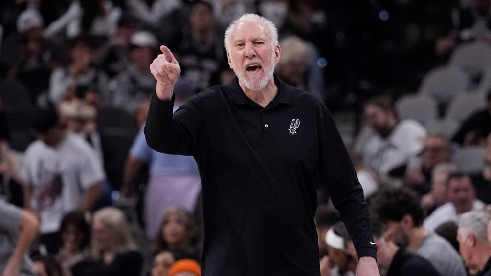 El entrenador de San Antonio Spurs 