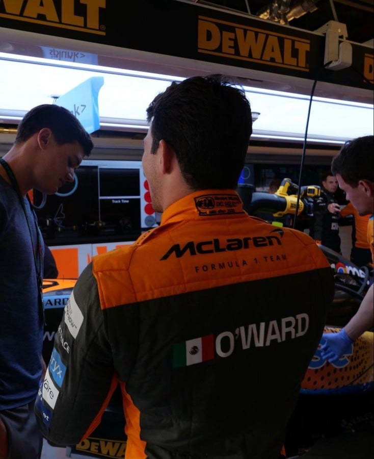 Pato O'Ward en Arabia Saudita con McLaren