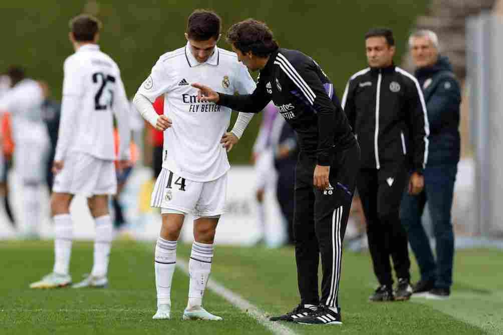 Raúl al frente del Real Madrid Castilla 