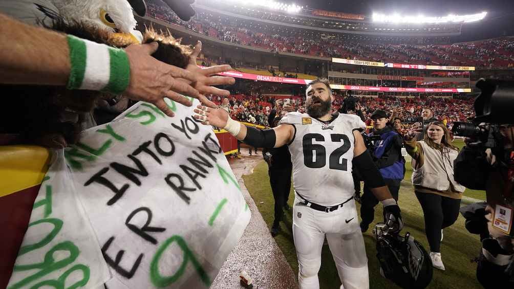 Jason Kelce compartió el video