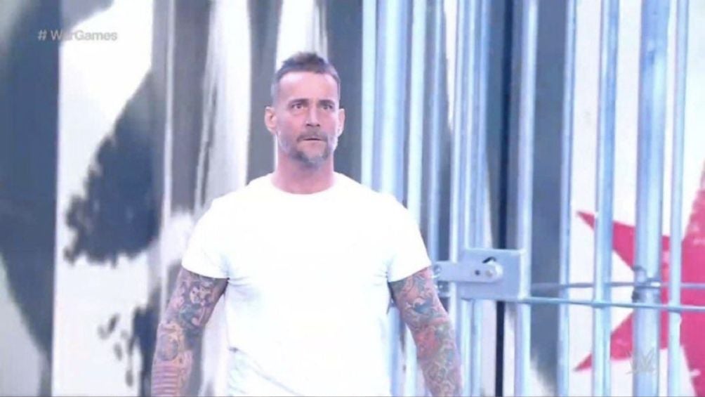 Punk durante su aparición en Survivor Series