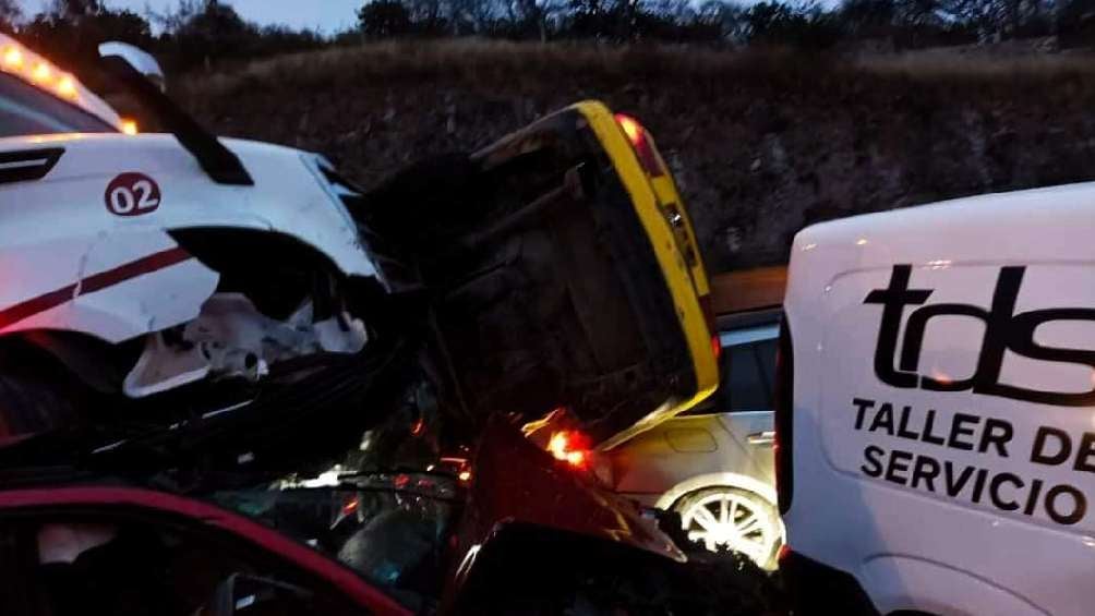 Por fortuna no hubo lesionados de gravedad. 