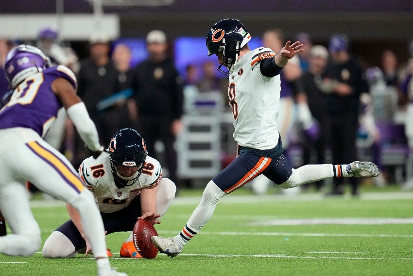 Cairo Santos le dio la victoria a Chicago ante Minnesota