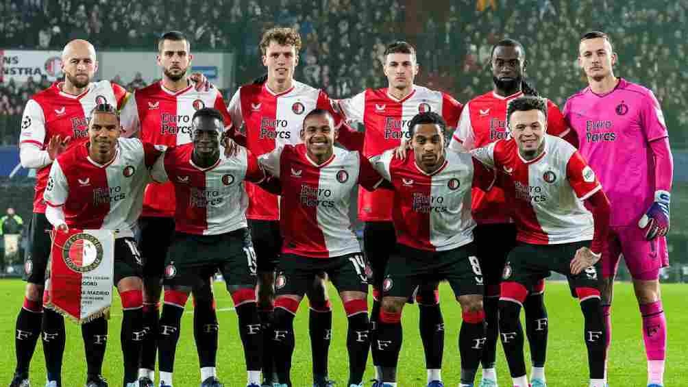 Feyenoord previo a enfrentar al Atlético de Madrid