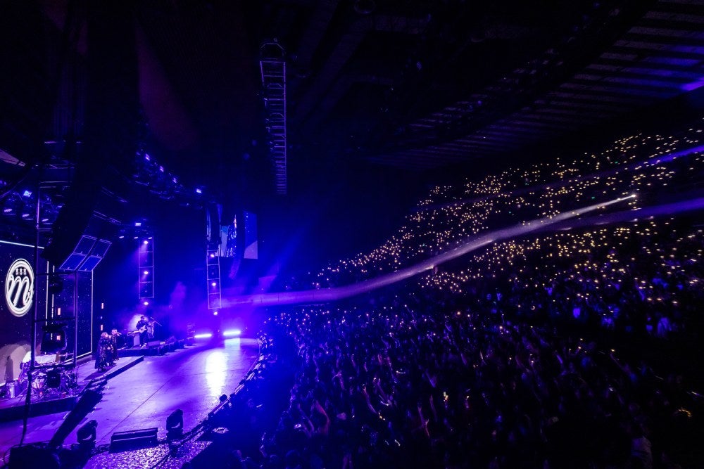 El Auditorio Nacional estuvo a reventar en la última presentación de Miranda en la CDMX.