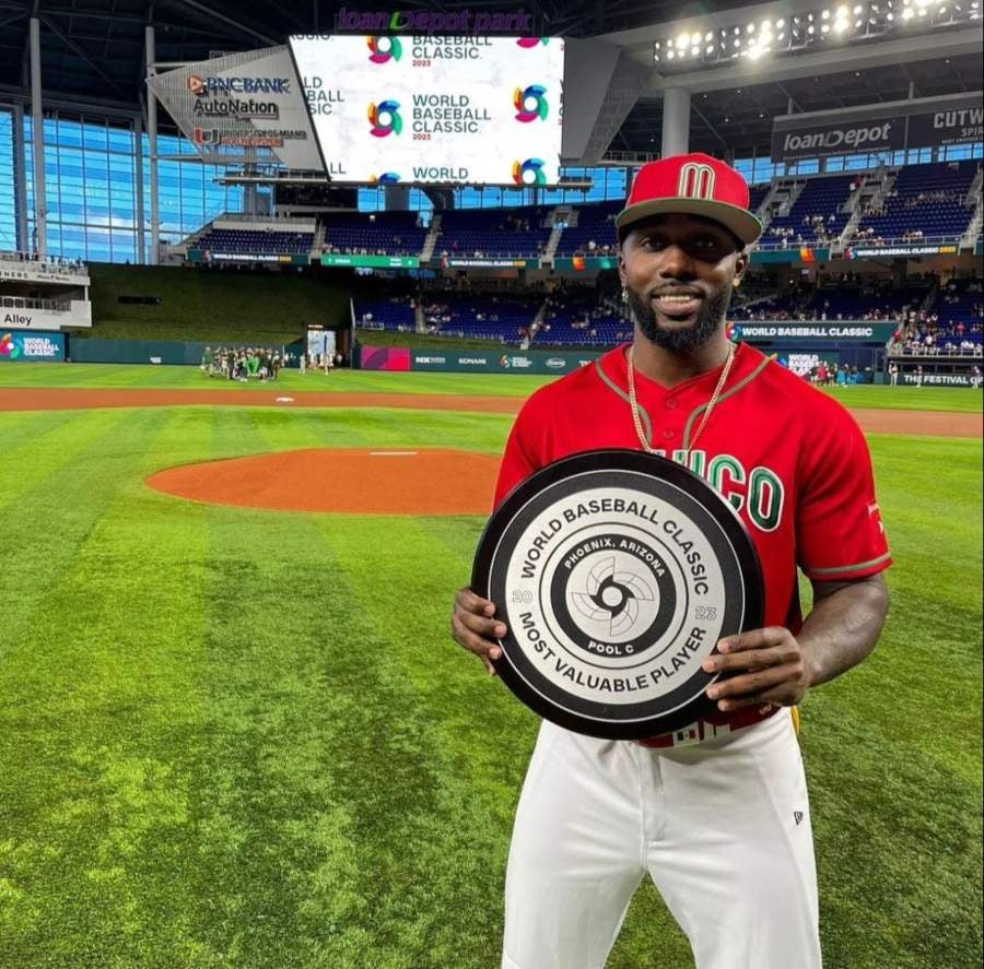 Randy Arozarena en el Clásico Mundial de Beisbol