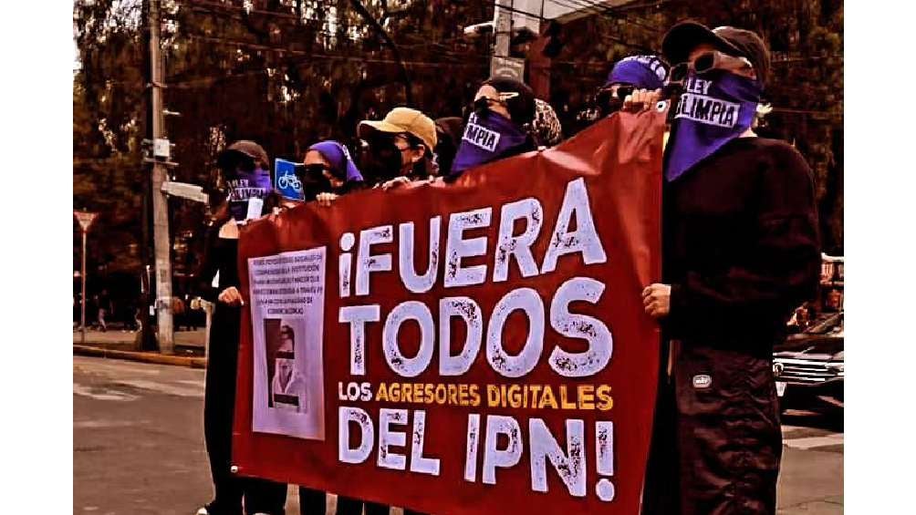 Estudiantes del IPN alzaron la voz en búsqueda de justicia. 