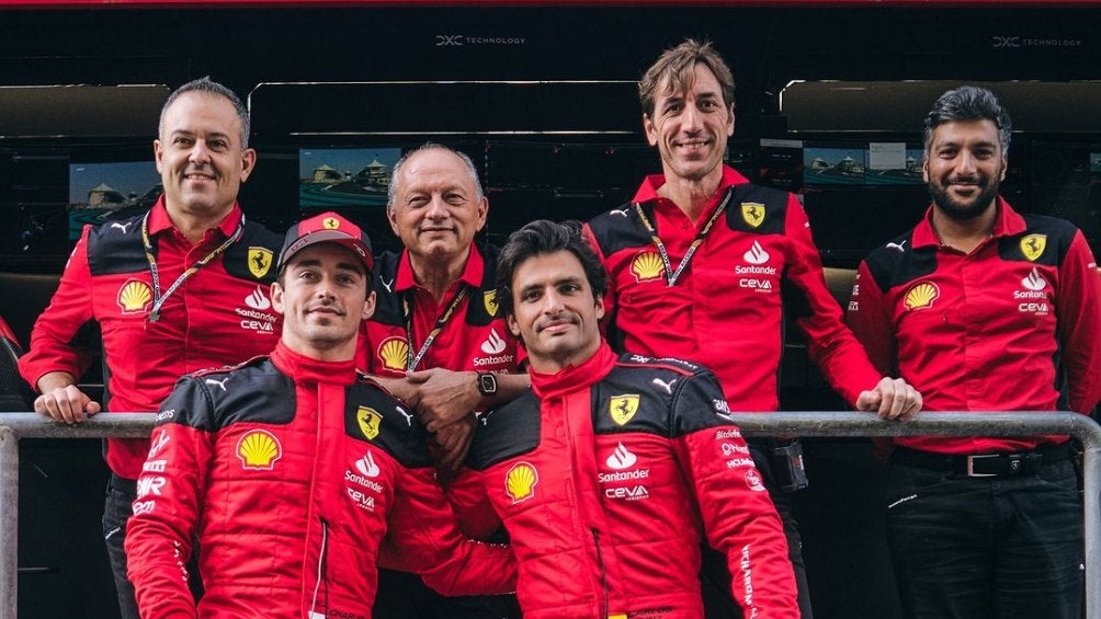 Leclerc y Sainz llevan haciendo equipo desde 2021