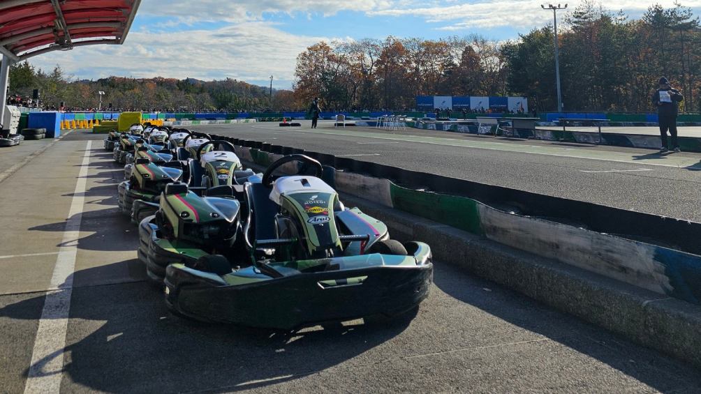 Karts en lo que el equipo Red Bull venció una vez más