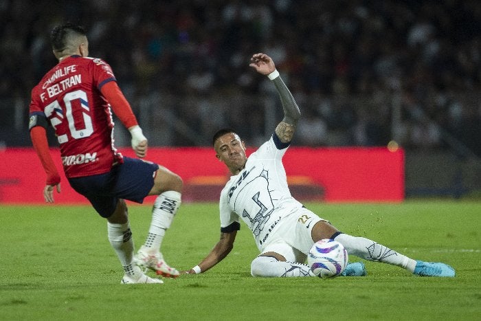 Robert Ergas durante el partido